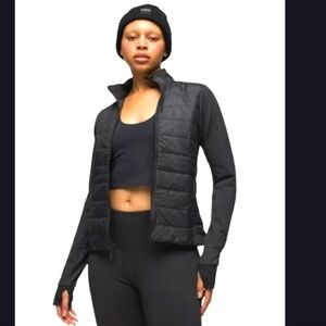 NWT PRANA Ice Flow Insulated Athletic Jacket Black XL CURRENT